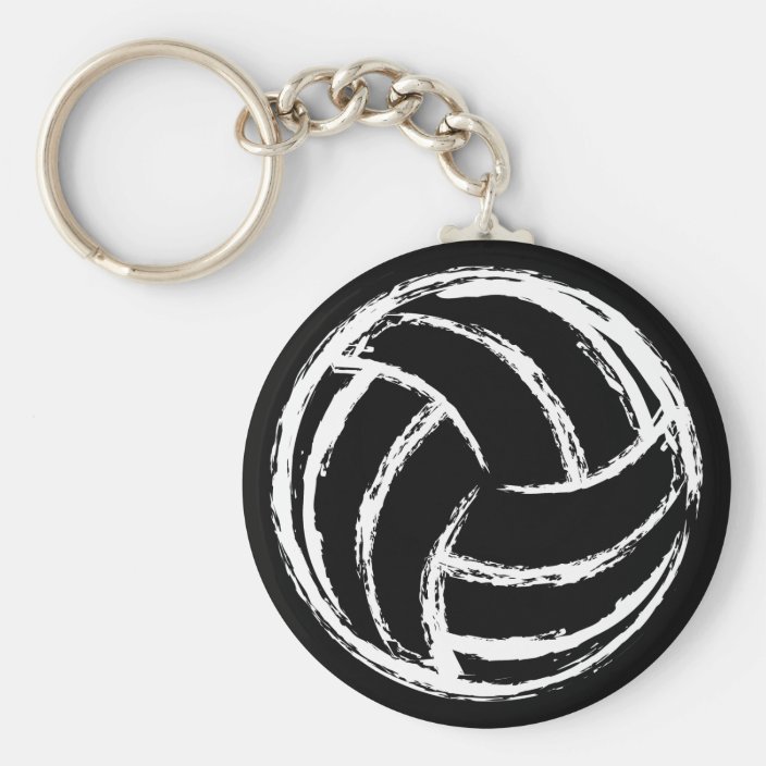 Volleyball Keychain