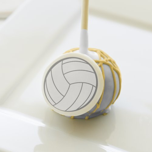 Volleyball Kids Birthday Party Sports Cake Pops