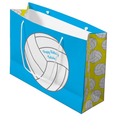 Volleyball Kids Birthday Party Sports Large Gift Bag