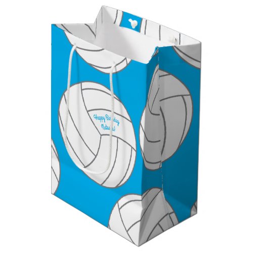 Volleyball Kids Birthday Party Sports Medium Gift Bag