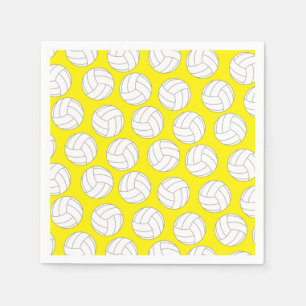 Volleyball Kids Birthday Party Sports Napkins
