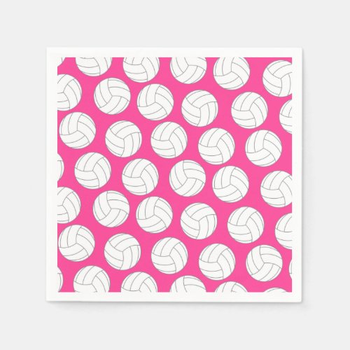 Volleyball Kids Birthday Party Sports Napkins