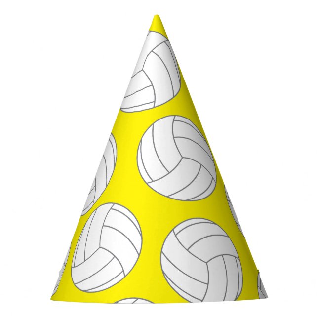 Volleyball Kids Birthday Party Sports Party Hat (Front)