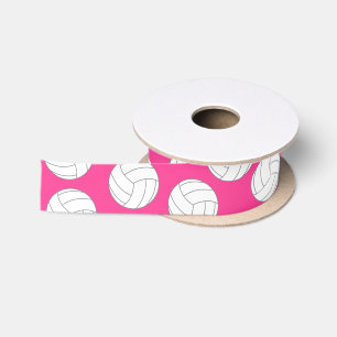 Volleyball Kids Birthday Party Sports Satin Ribbon