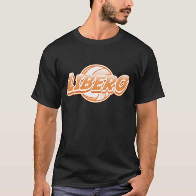 Volleyball Libero T-Shirt (Front)