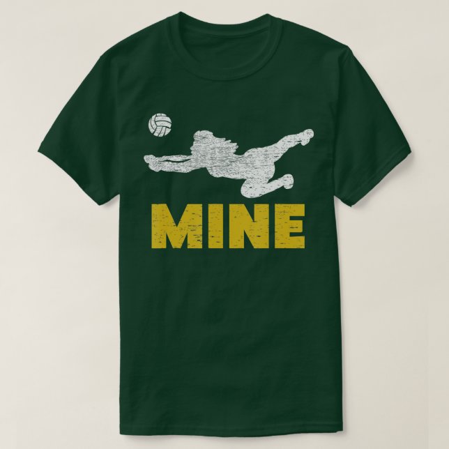 Volleyball Libero Volley Ball Sport Volleyball Net T-Shirt (Design Front)