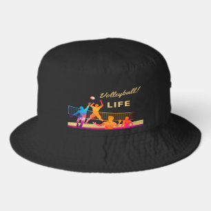 Volleyball Life Bucket Hat