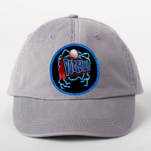 Volleyball Lightning Sports Patch