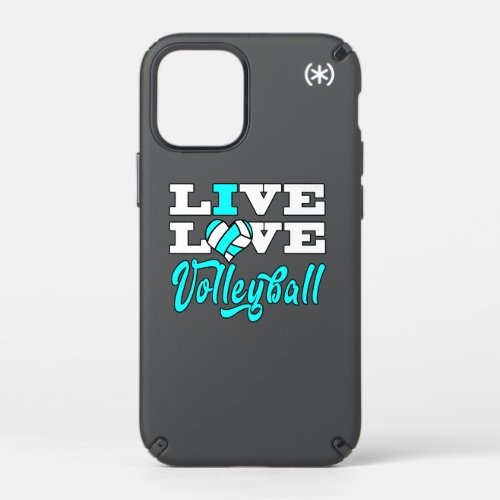 Volleyball Live Love Blue Girls Ns Premium Speck iPhone 12 Mini Case