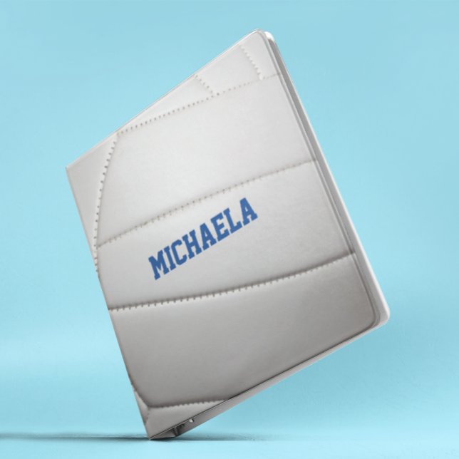 Volleyball Look Personalized 3 Ring Binder (Creator Uploaded)
