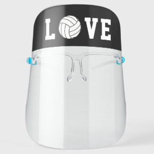 Volleyball Lovers Face Shield