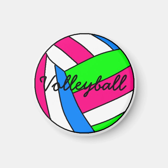 Volleyball Magnet (Front)