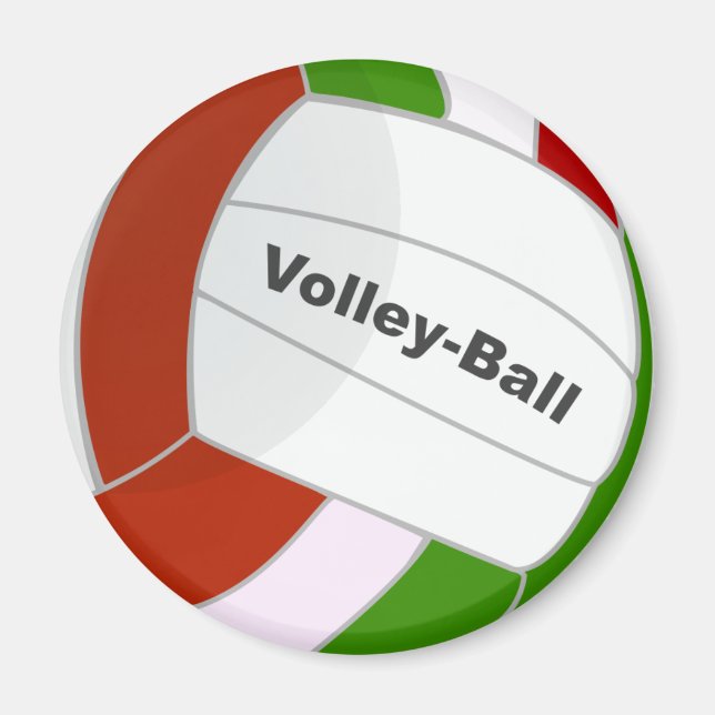 Volleyball Magnet (Front)