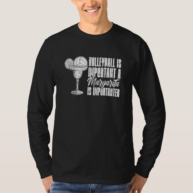 Volleyball Margarita T-Shirt (Front)