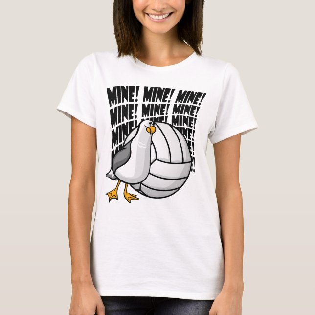 Volleyball - Mine MINE Mine! T-Shirt (Front)
