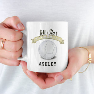 Volleyball Mom All-Star Personalized Coffee Mug