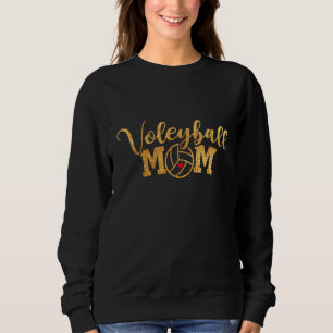 Volleyball Mom  Ball Mom Mother's Day Sweatshirt