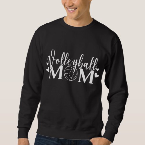 Volleyball Mom Beach Volleyball Coach Team Gift Sweatshirt