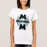 Volleyball Mom (cross).png T-Shirt