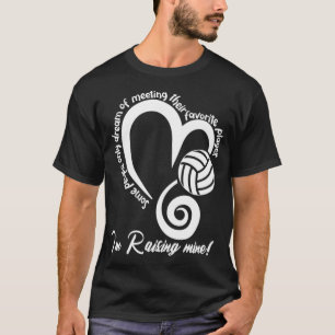 Volleyball Mom Dad I'm Raising Mine T-Shirt