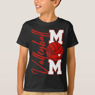 Volleyball Mom Game Day Mama Srts Volleyball Famil T-Shirt