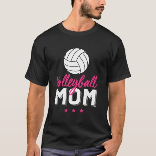 Volleyball Mom Hoodie Proud Mother And Sports Pare T_Shirt