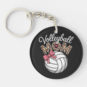 Volleyball Mom Keychain