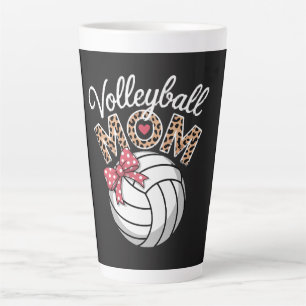 Volleyball Mom Latte Mug