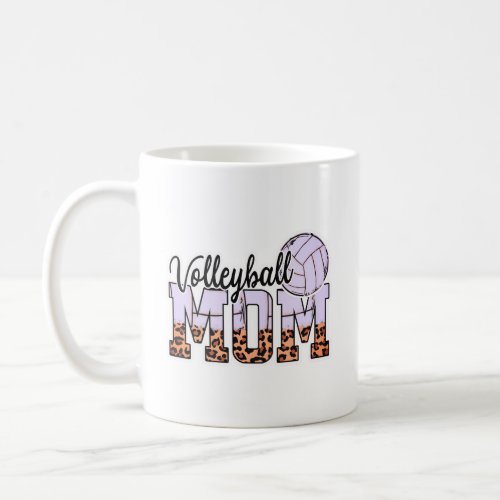 Volleyball Mom  Mothers Day  Coffee Mug