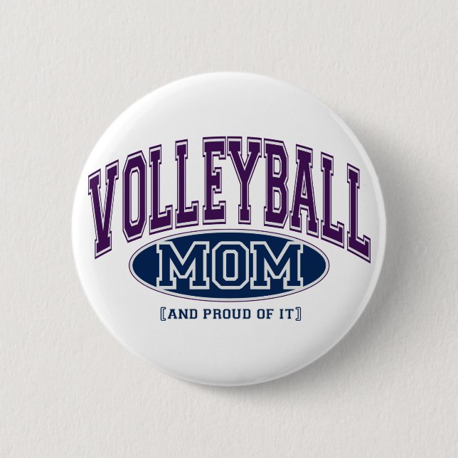 Volleyball Mom Pin (Front)