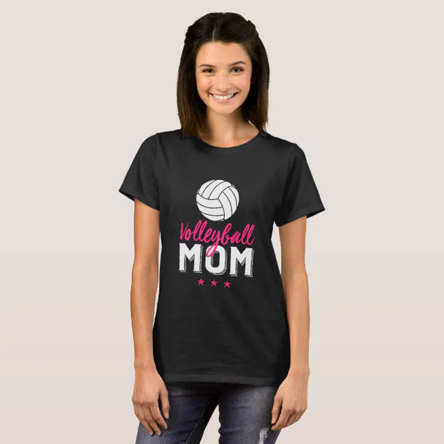 Volleyball Mom Proud Mother of Sports Player Son T-Shirt | Zazzle