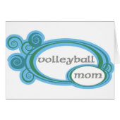Volleyball Mom Swirl (Front Horizontal)