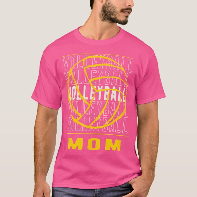 Volleyball Mom T-Shirt (Front)