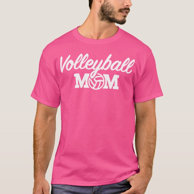 Volleyball Mom T-Shirt (Front)