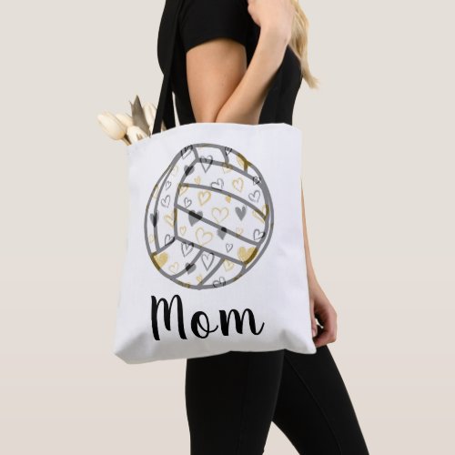 Volleyball Mom Tote Bag
