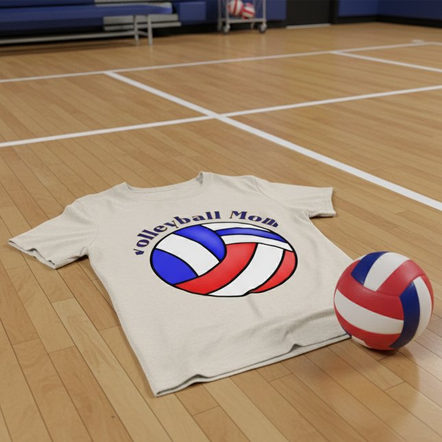 Volleyball Mom Tri-Blend Shirt (Creator Uploaded)