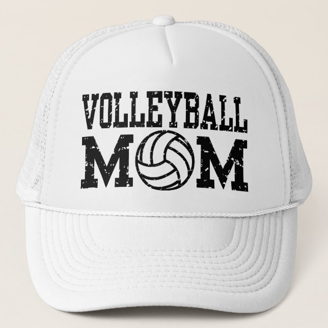Volleyball Mom Trucker Hat (Front)