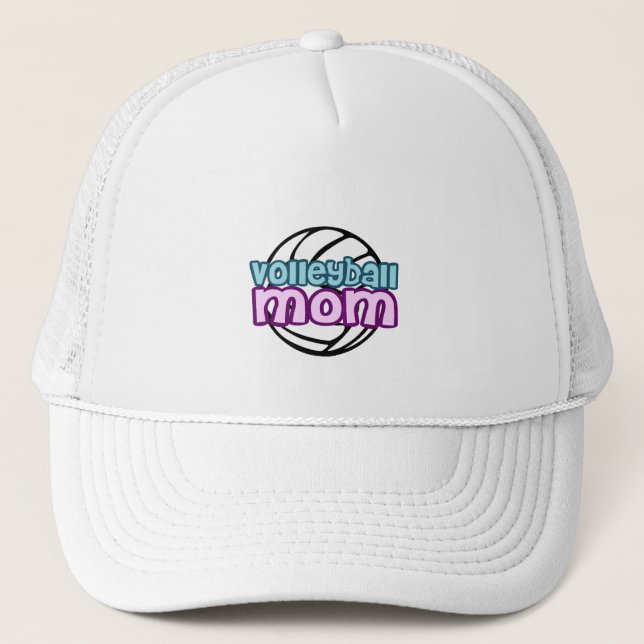 Volleyball Mom Trucker Hat (Front)