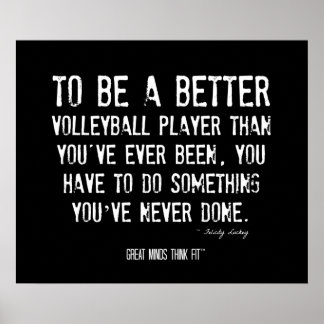 Volleyball Motivational Posters | Zazzle