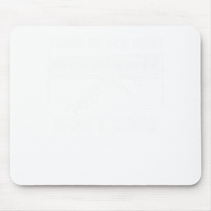 Volleyball Mouse Pad Zazzle