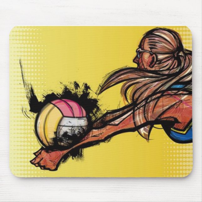 Volleyball mousepad (Front)