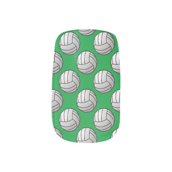 Volleyball Nail Art