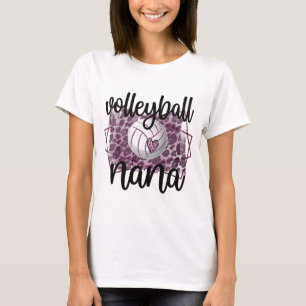 Volleyball Nana Grandma Of Volleyball Player Nana T-Shirt