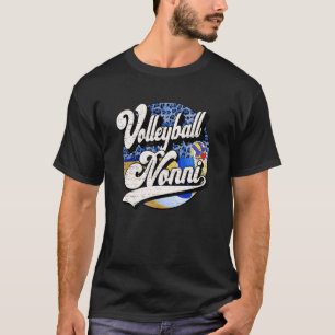 Volleyball Nonni Vintage Volleyball Family Matchin T-Shirt