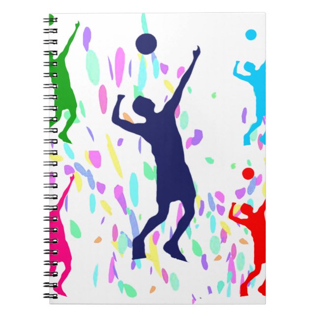 VOLLEYBALL NOTEBOOK (Front)