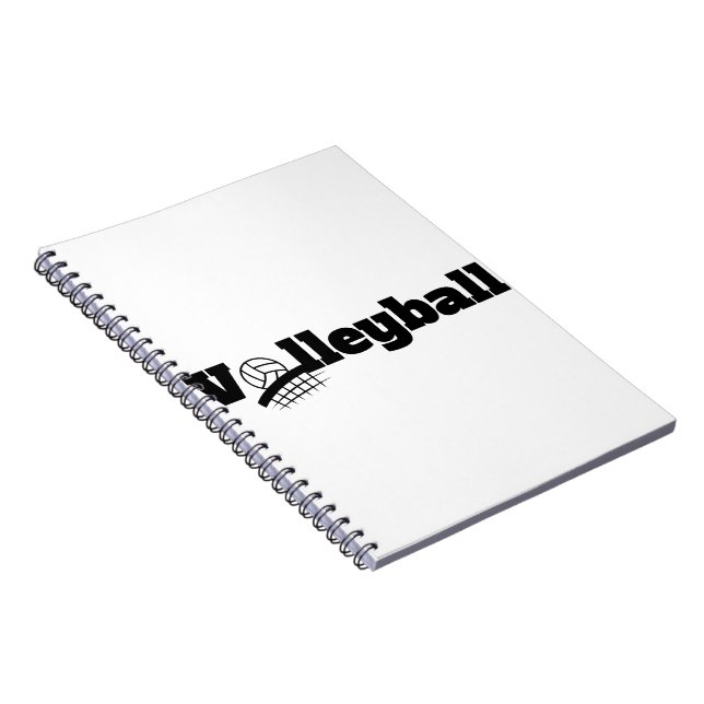Volleyball Notebook (Right Side)