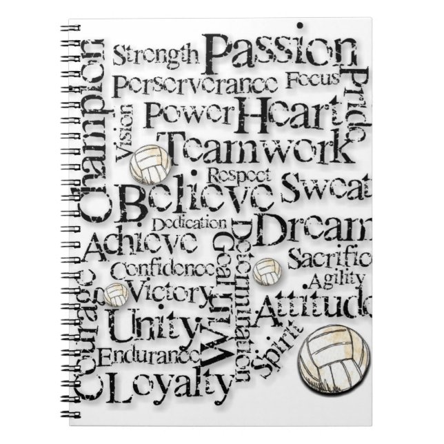 Volleyball Notebook (Front)