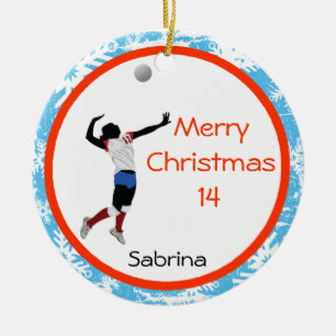 VolleyBall Ornament Personalize Server