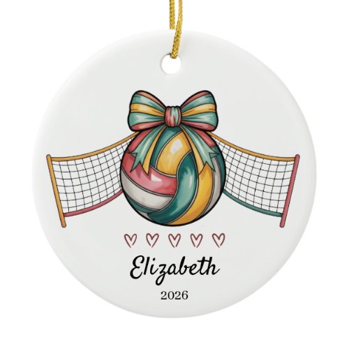 Volleyball Ornament Youth Volleyball Gifts