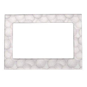 Volleyball Pattern Magnetic Frame